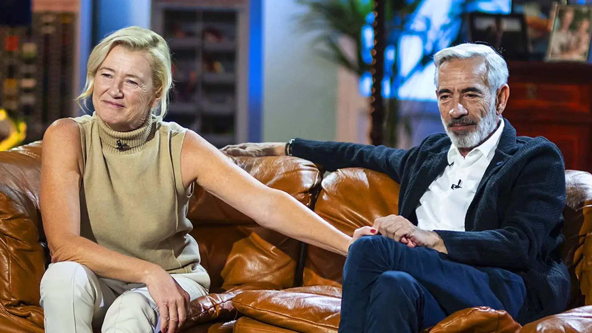 Ana Duato en 'Cuéntame' durante entrevista por el 25 aniversario.