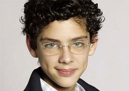 Eduardo Casanova de niño, en la época en la que empezaba a trabajar como actor infantil