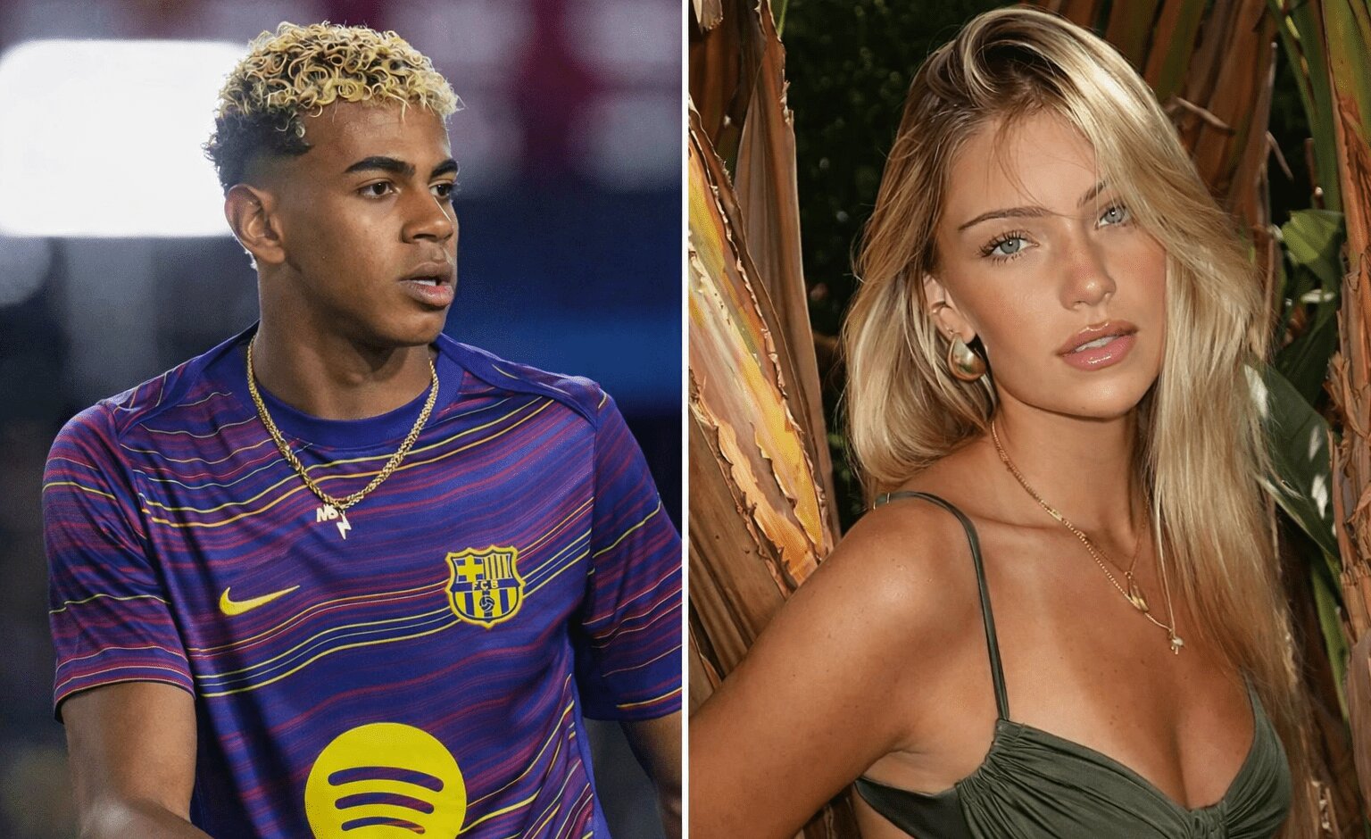 ¿Nueva ilusión en el Camp Nou? Los indicios que vinculan a Lamine Yamal con la 'influencer' Lily Rowland