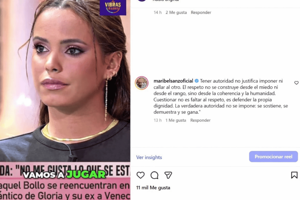 Autoridad y dignidad en debate en 'Vibras en corte' con Maribel Sanz defendiendo a Gloria Camila tra.