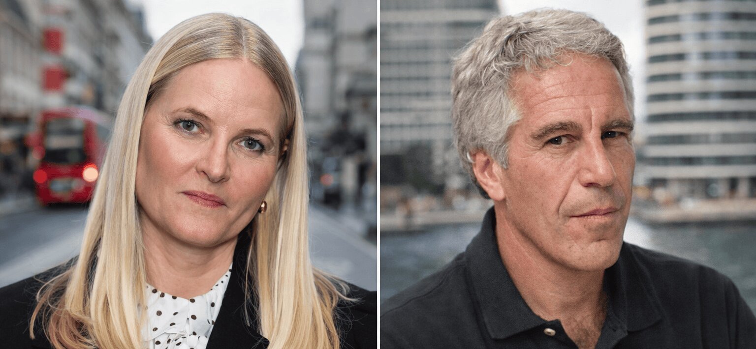 Tormenta perfecta en Noruega: Los correos de Epstein hunden a Mette-Marit mientras Marius Borg se sienta en el banquillo