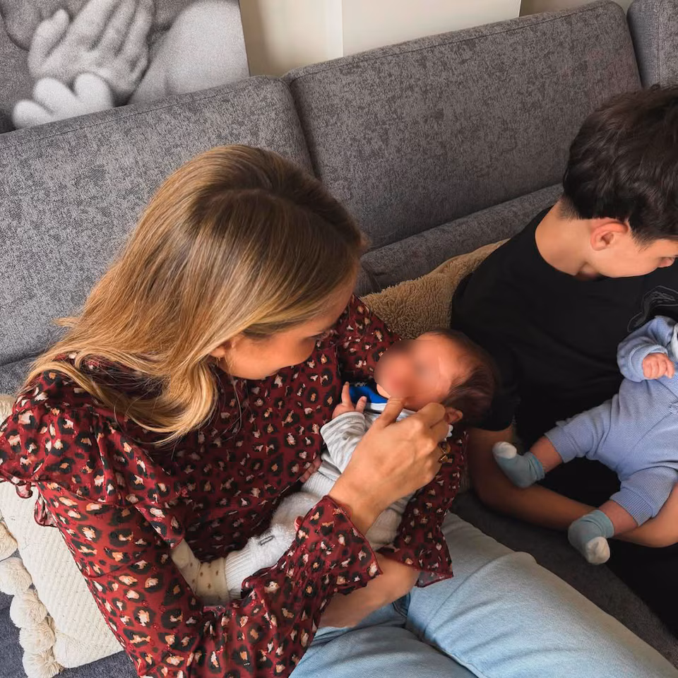 "Mío, tuyos, nuestros": El emotivo encuentro de Alba Carrillo y su hijo Lucas con los mellizos de Estela Grande