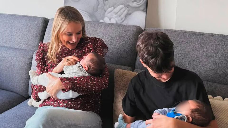 "Mío, tuyos, nuestros": El emotivo encuentro de Alba Carrillo y su hijo Lucas con los mellizos de Estela Grande