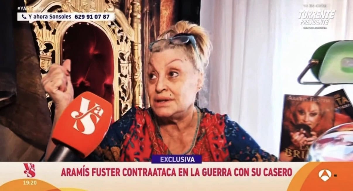 Aramís Fuster denuncia extorsiones de su casero en plena guerra por el impago de 15.000 euros