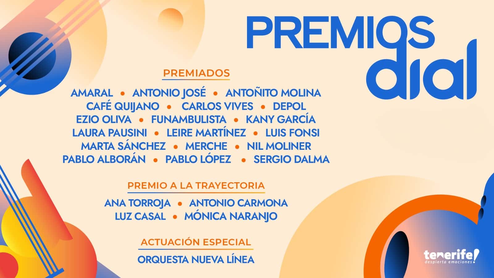 Divinity se viste de gala: Retransmisión en directo de la 30ª edición de los Premios Dial