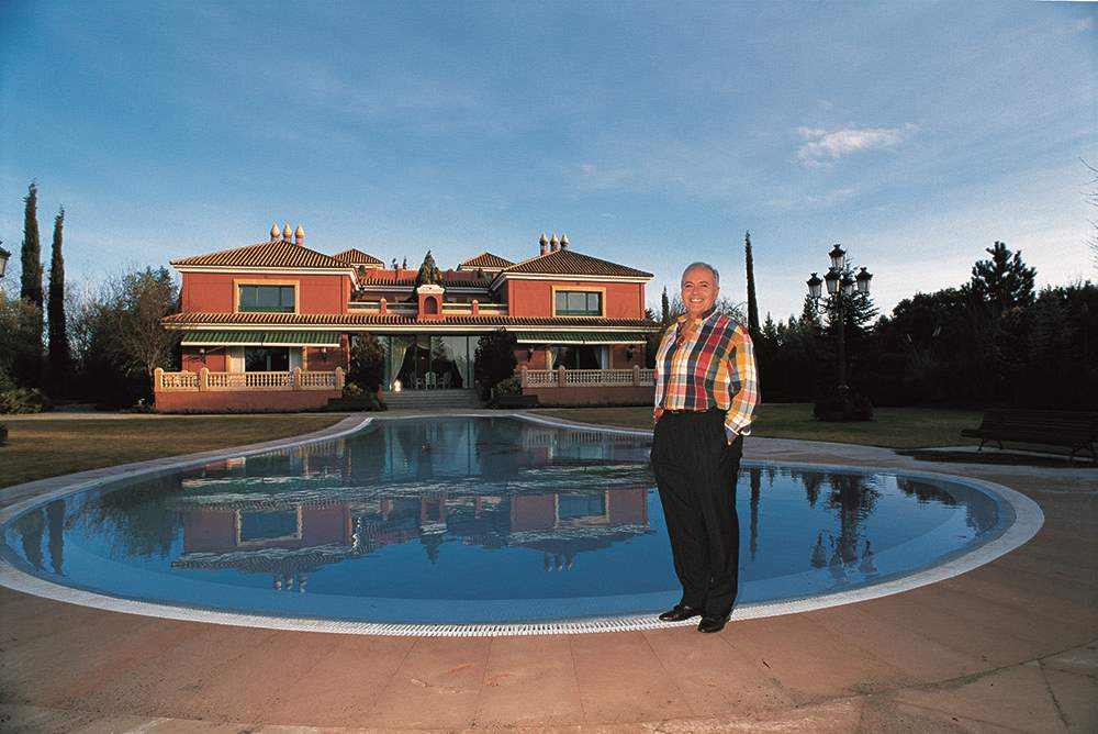 La mansión de José Luis Moreno en Boadilla del Monte, la finca de más de 2.000 metros cuadrados sacada a subasta