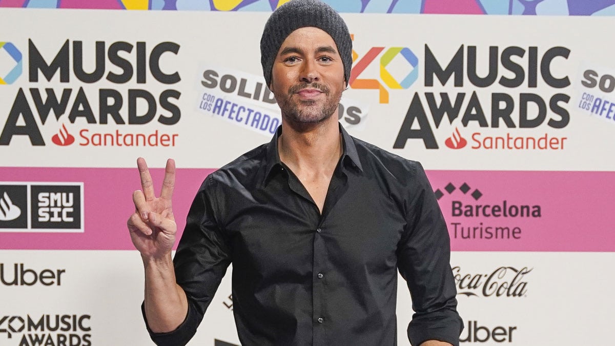 Enrique Iglesias y Anna Kournikova en una foto familiar con sus cuatro hijos en Miami