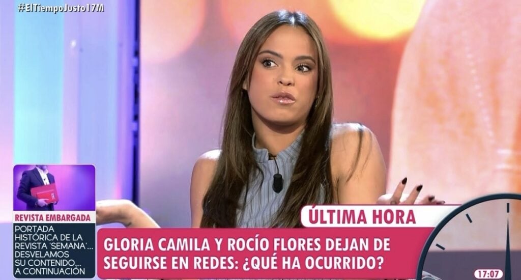 El bochornoso desplante de Gloria Camila en "El Tiempo Justo: victimismo y berrinches de una "niña consentida" que cobra por callar
