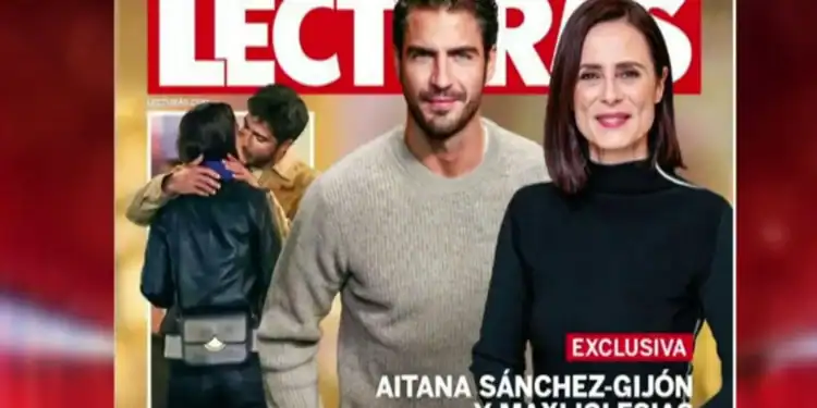 Portada de la revista Lecturas con la exclusiva del beso entre Aitana Sánchez-Gijón y Maxi Iglesias en Madrid