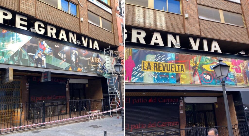 Vista del Teatro Albéniz de Madrid, con capacidad para 900 espectadores tras su remodelación