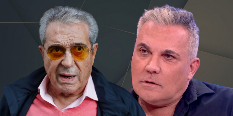 Andrés Pajares y su hijo, Andrés Burguera, en una imagen en la que aparecen los dos juntos