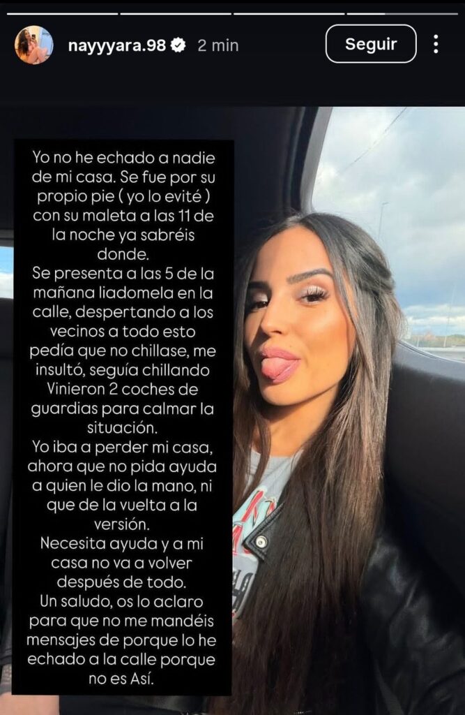 Adrián Rodríguez en una de las imágenes difundidas en redes sociales tras pedir ayuda públicamente