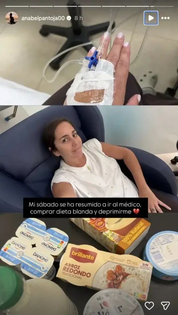 El fin de semana más amargo de Anabel Pantoja: de la mediación familiar al suero en urgencias