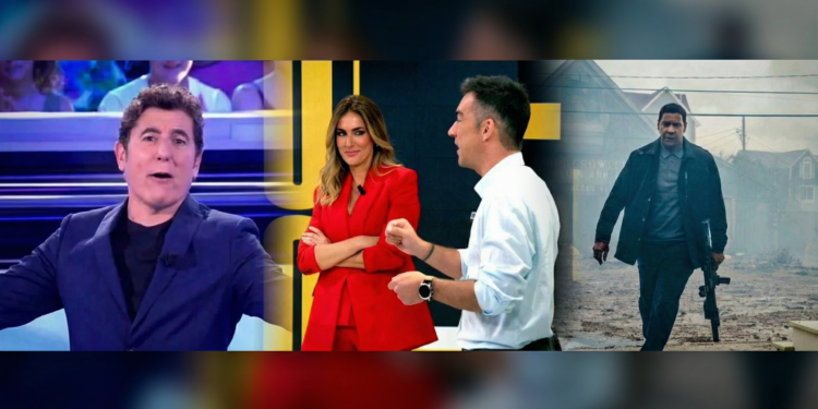 Audiencias: El liderato de "Atrapa un millón" pende de un hilo ante el cine de Cuatro mientras la sobremesa de Telecinco con el estreno de