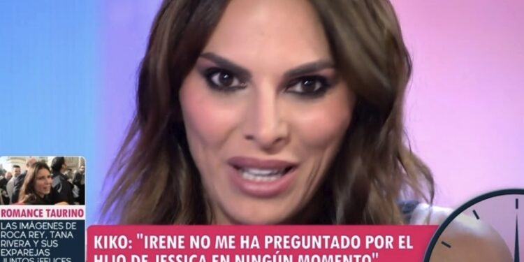 Irene Rosales responde a las acusaciones de Kiko Rivera desde el plató de El Tiempo Justo