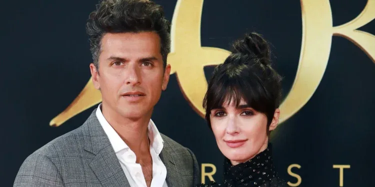 Paz Vega junto a su exmarido, el empresario Orson Salazar, en una imagen de la época en que eran matrimonio