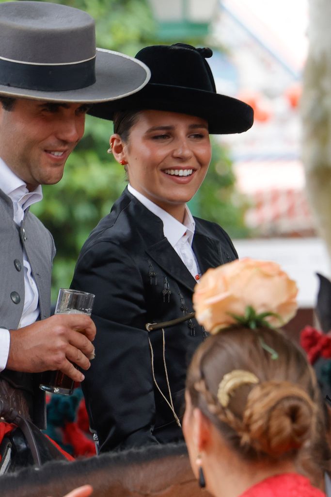 Victoria Federica y Tana Rivera: el histórico duelo de estilo a caballo en la Feria de Abril