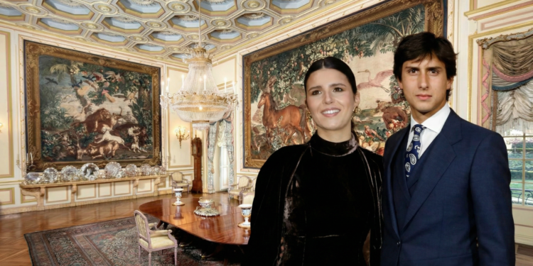 tana y roca rey en palacio de liria