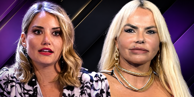 Alba Carrillo y Leticia Sabater, cara a cara en un montaje de las dos protagonistas del enfrentamiento