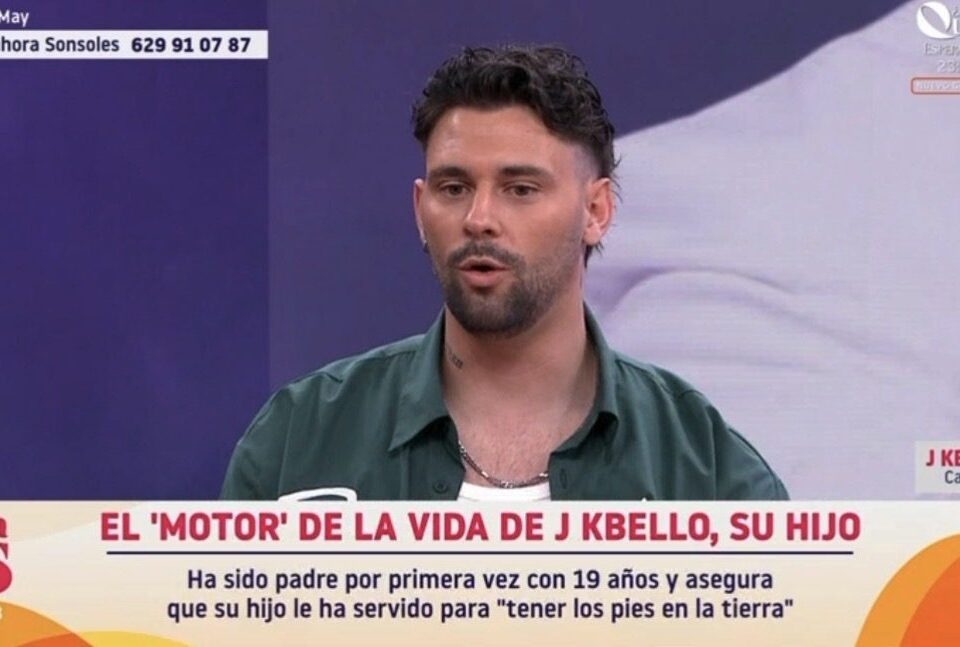 J Kbello desnuda su intimidad en Antena 3 para hablar de su hijo: «Es el motor de mi vida»