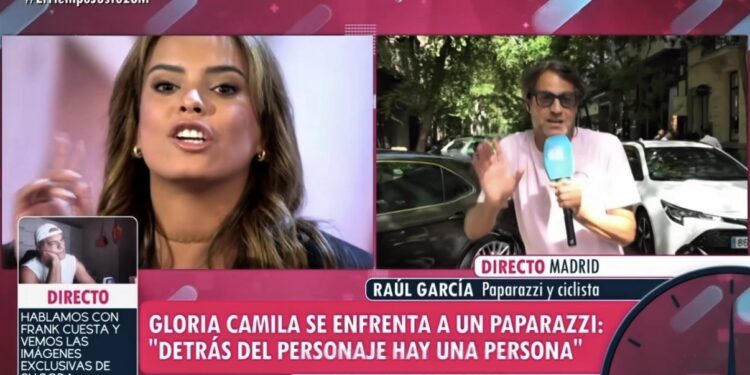 Gloria Camila y Marta López, retratadas en su ignorancia televisiva tras intentar manipular el trabajo de reporteros y paparazzis