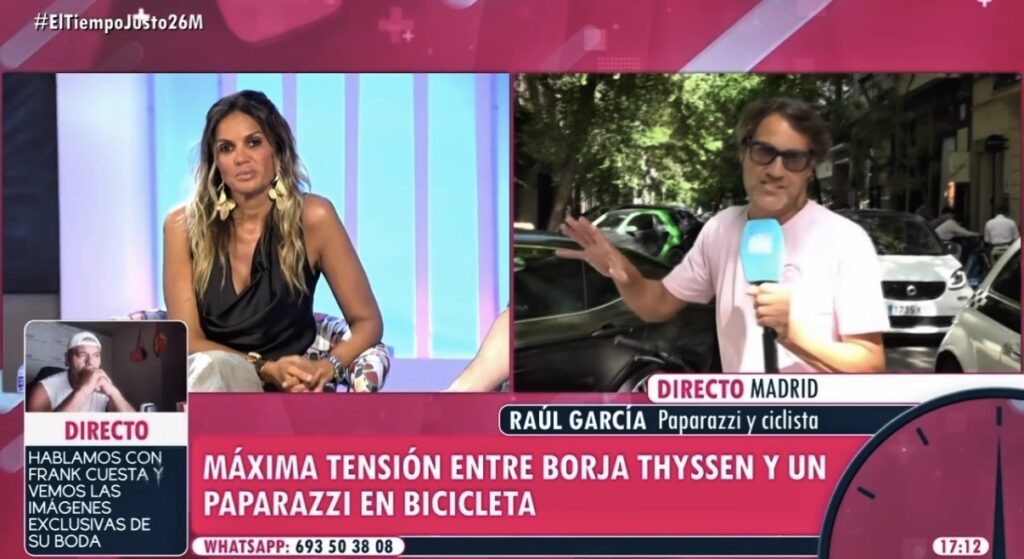 Gloria Camila y Marta López, retratadas en su ignorancia televisiva tras intentar manipular el trabajo de reporteros y paparazzis