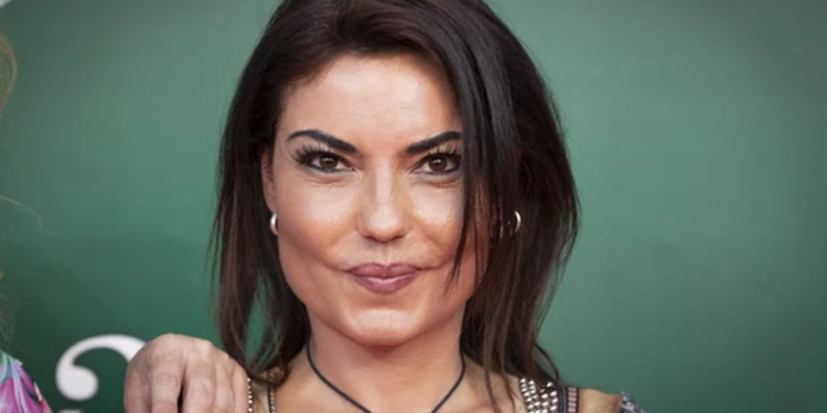 Mari Cielo Pajares, escritora e hija del actor Andrés Pajares, en una de sus apariciones televisivas