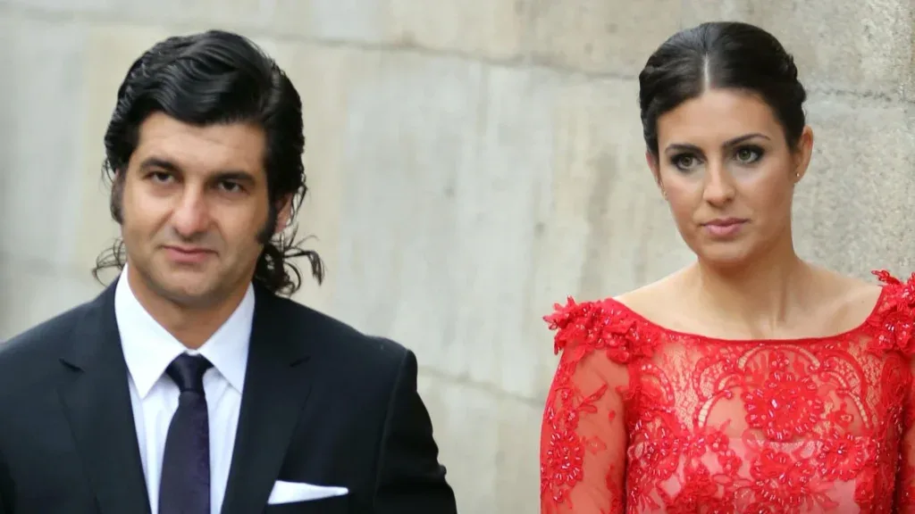 Elisabeth Garrido y Morante de la Puebla, en otra instantánea de la pareja durante su matrimonio