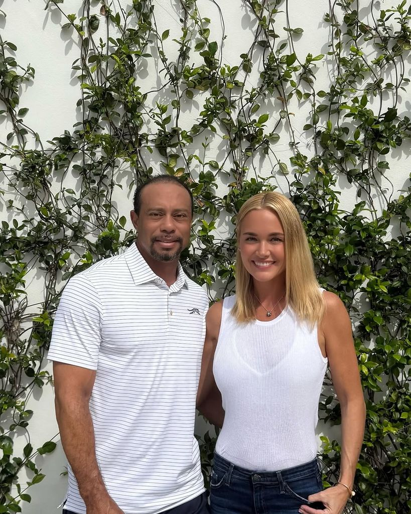 Vanessa Trump y Tiger Woods, pareja desde hace meses, aparecen juntos en un acto público