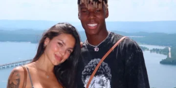 Nico Williams y Ainhi García portada