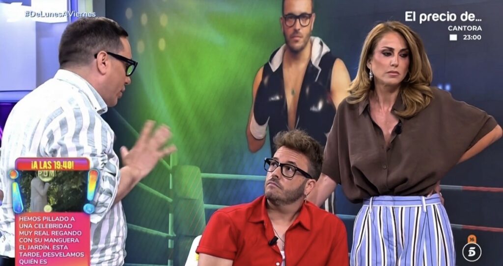 Opinión: Terelu Campos protagoniza una encerrona en directo a un debutante en «De Lunes a Viernes»: una lección de clasismo y prepotencia
