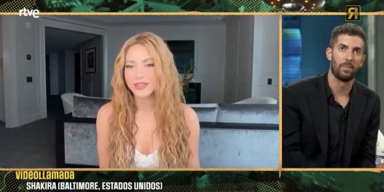 Shakira cumple con Broncano por videollamada en «La Revuelta»: 12 conciertos en Madrid, «Te dejo Madrid» y un show renovado