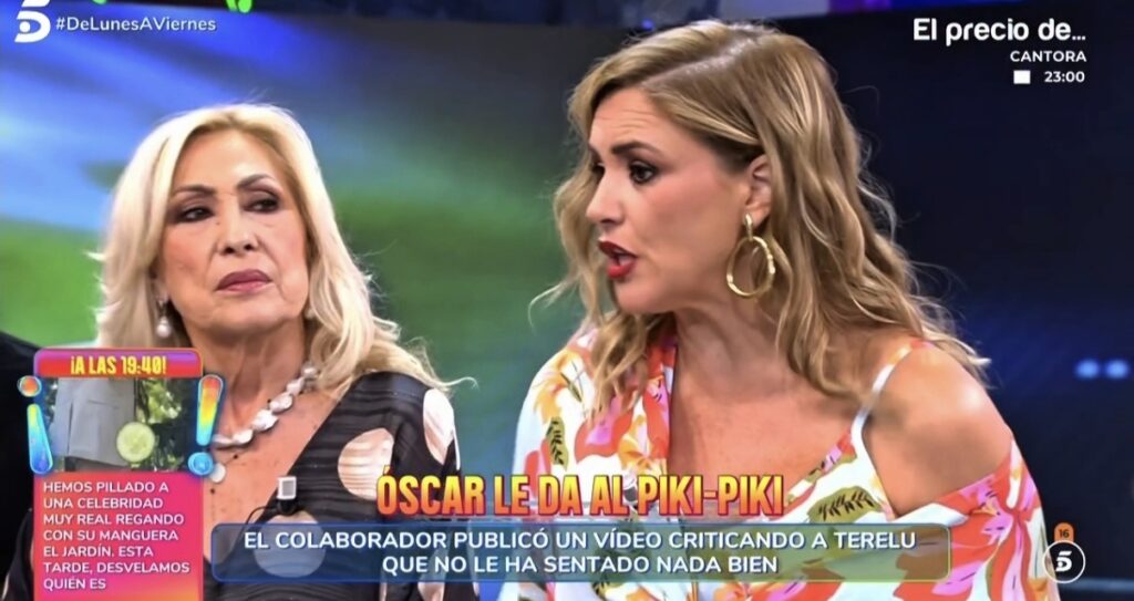 Opinión: Terelu Campos protagoniza una encerrona en directo a un debutante en «De Lunes a Viernes»: una lección de clasismo y prepotencia
