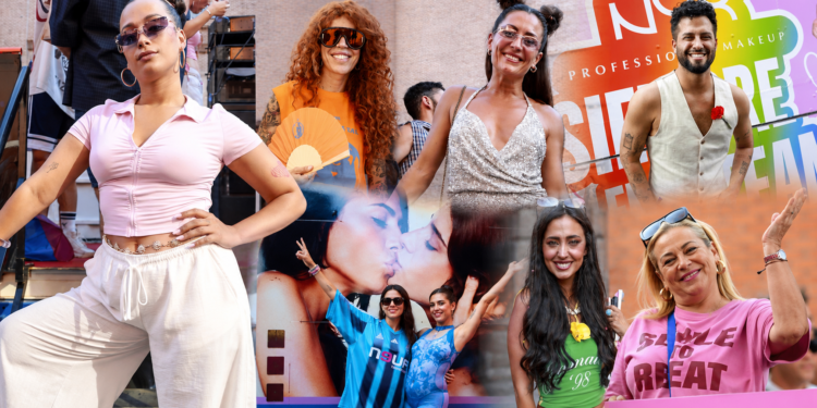 Chanel Terrero, Sofía Cristo, Nagore Robles, Javi de Hoyos y Belén Esteban, en un mosaico con sus looks del Orgullo