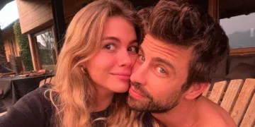 Gerard Piqué y Clara Chía, juntos durante una de sus escasas apariciones públicas como pareja