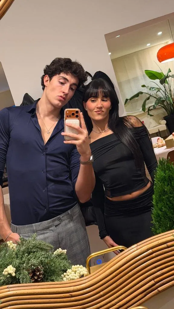 Aitana y Plex, una de las parejas más seguidas de las redes, en una imagen conjunta