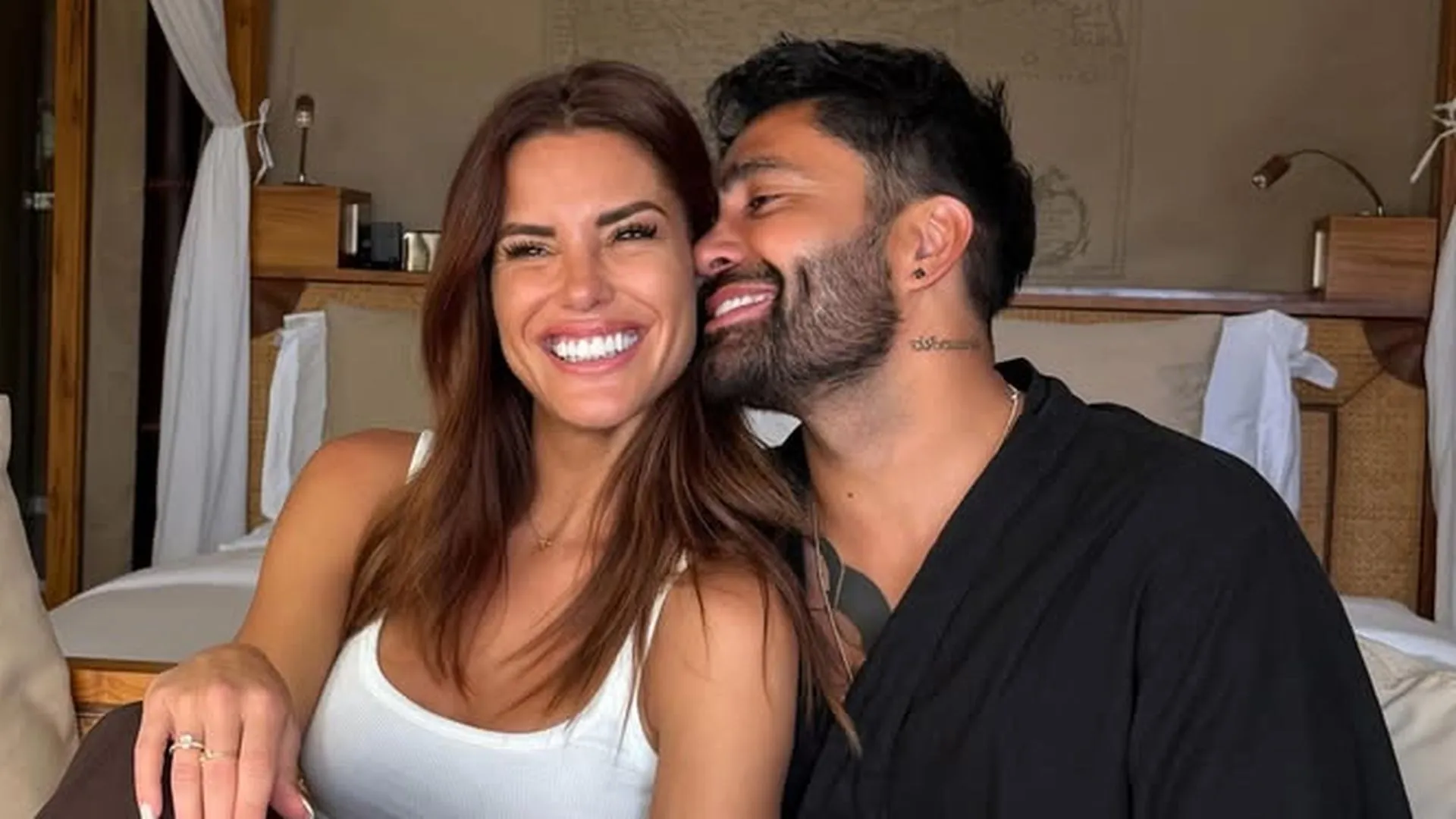 Luis Jiménez confiesa que engañó a Gala Caldirola con su exmujer, Coté López, y ella responde cancelando la boda, vaciando la casa que compartían en Catar y volando a Chile: «Otra mujer se hubiera quedado»