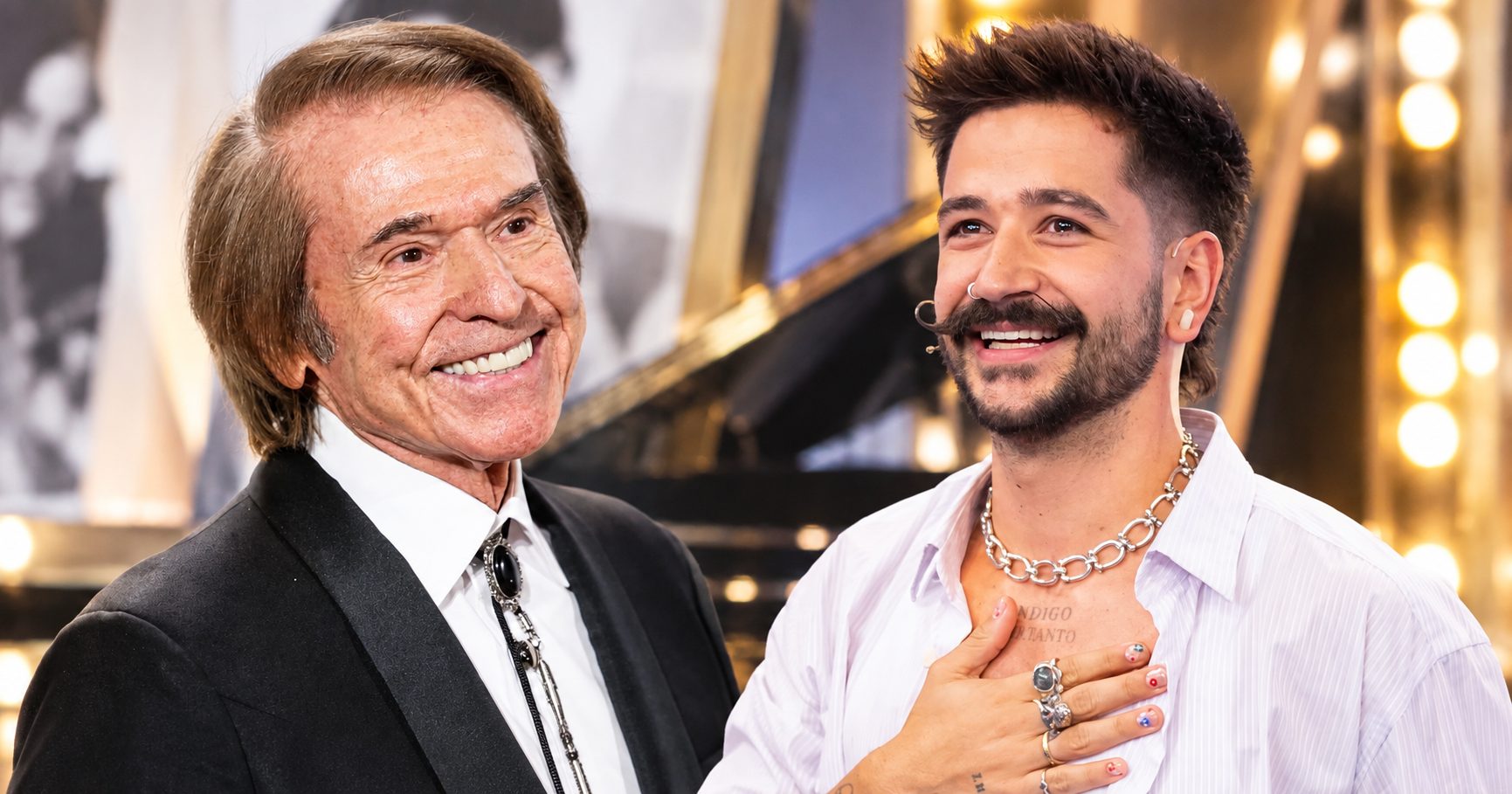 RTVE anuncia a Raphael y Camilo como protagonistas de sus especiales de Navidad. Las grabaciones ya han comenzado