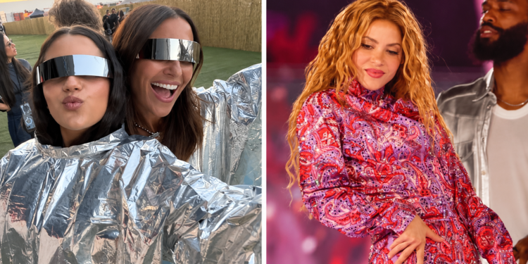 Shakira escoge a Daniella Bustamante y a su madre para la caminata con la que arranca su segundo concierto de los doce …
