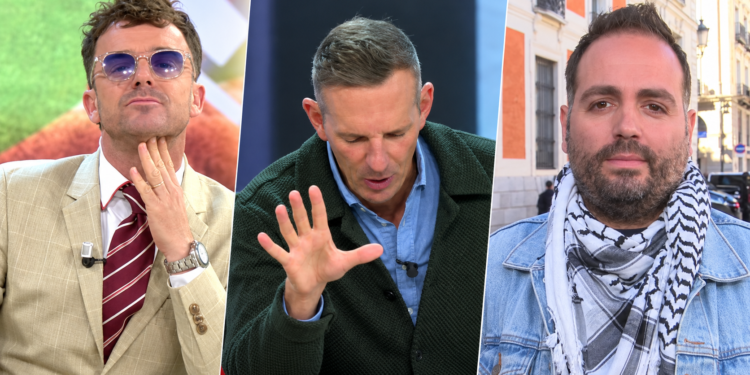 Aldo Comas le suelta a un manifestante en 'El tiempo justo': «Si te pegan no llores». Joaquín Prat corta la conexión tr…