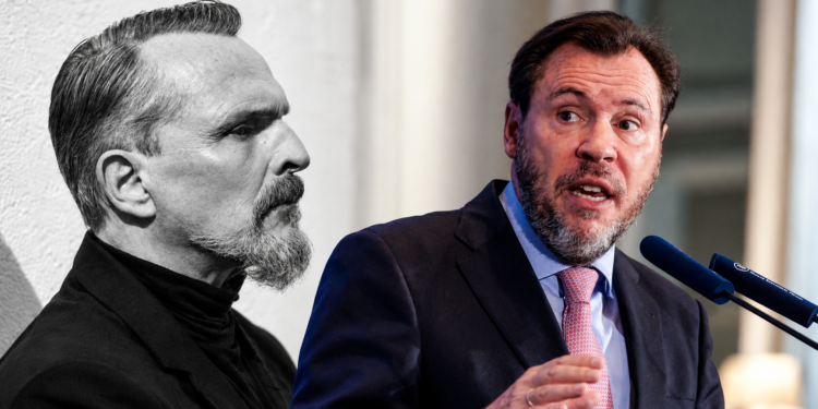 Miguel Bosé pide que «fulminen a ese tal Óscar Puente como la escoria que es», mientras el ministro descarta dimitir po…