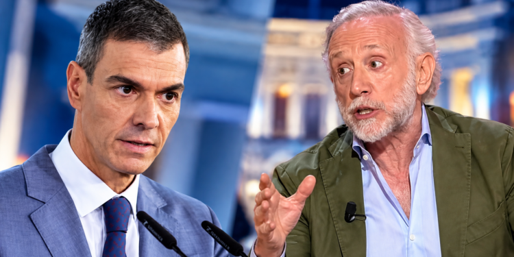 El periodista Eduardo Inda pide silencio al PP sobre las pensiones antes del 29N y Pedro Sánchez responde: «El plan del…