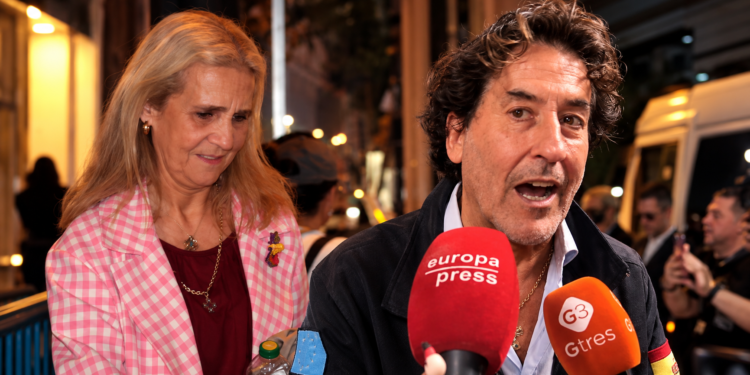 La infanta Elena se cruza en el estreno de la película de José Mota con Álvaro de Marichalar, su excuñado, y no hay nin…
