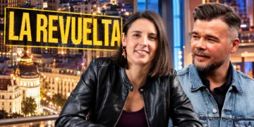 Irene Montero y Gabriel Rufián se sientan juntos esta noche en el sofá de Broncano, cinco días después de la visita réc…