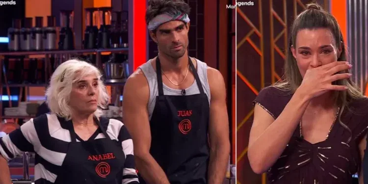 Marta Sanahuja llora en la expulsión de anoche de 'MasterChef Celebrity Legends' y Santiago Segura lo admite: «Me da pe…