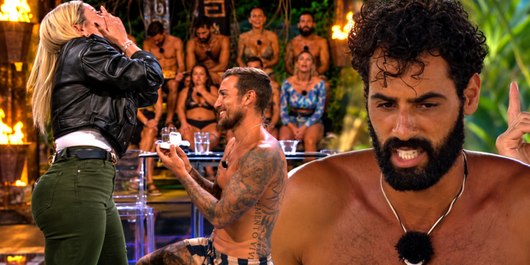 Rubén Torres se arrodilla ante su novia, Laura Cantizano, en 'Supervivientes All Stars 3': «Quería saber si te vas a ca…